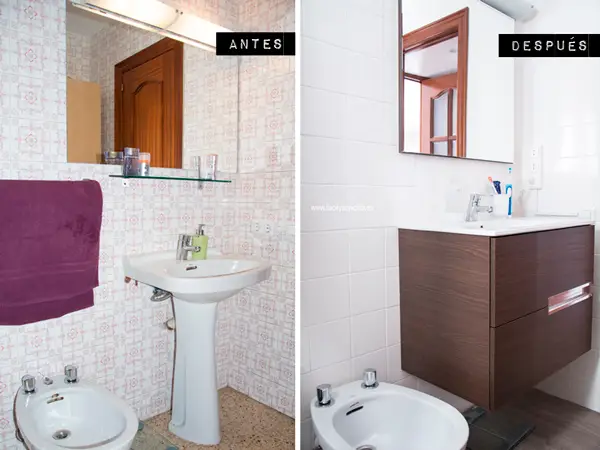 baño ubicado en la calle El Higueral, en el barrio de La Cala del Moral